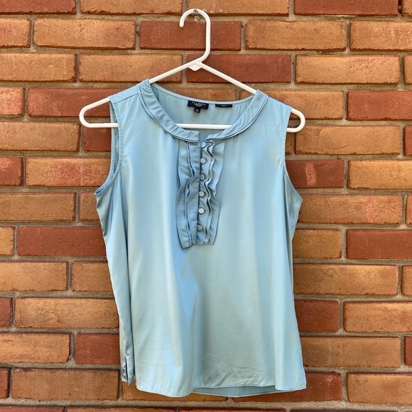 4P Ann Taylor Silk Professional Tank Top - Picture 2 of 8